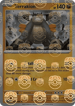 Terrakion (Master Ball Reverse)