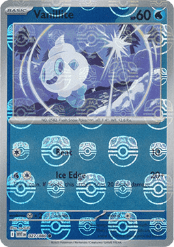 Vanillite (Master Ball Reverse)