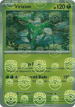 Virizion (Master Ball Reverse)