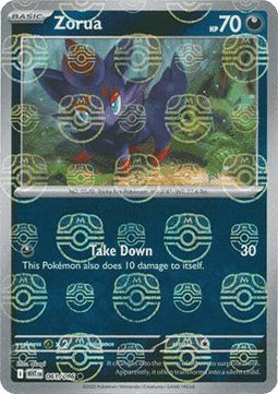Zorua (Master Ball Reverse)