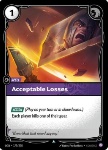 Acceptable Losses