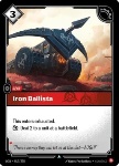 Iron Ballista