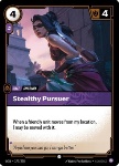 Stealthy Pursuer