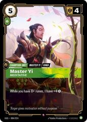 Yi, Meditative