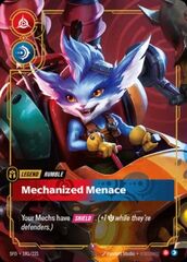 Rumble, Mechanized Menace