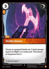 Strike Down