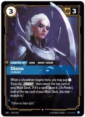 Diana, Lunari