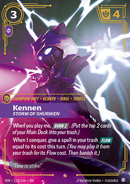 Kennen, Storm of Shuriken