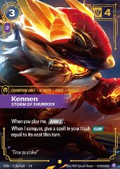 Kennen, Storm of Shuriken