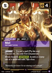 Mel, Defiant Soul