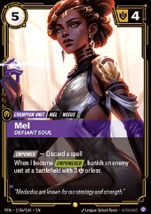 Mel, Defiant Soul