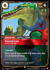 Renekton, Rage Fueled