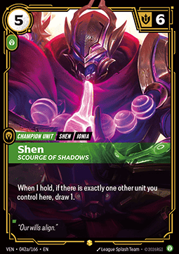 Shen, Scourge of Shadows