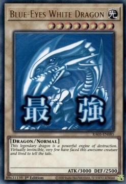 Drago Bianco Occhi Blu