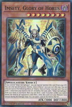 Imsety, Glory of Horus (V.1 - Super Rare)