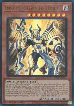 Imsety, Gloria di Horus