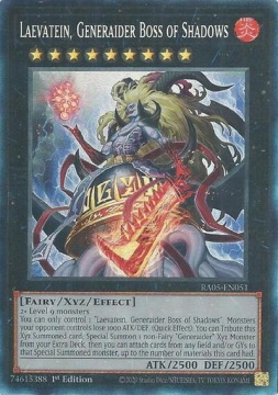 Laevatein, Boss Generaider delle Ombre