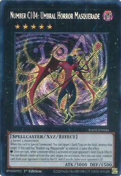 Numero C104: Masquerade Orrore Umbral