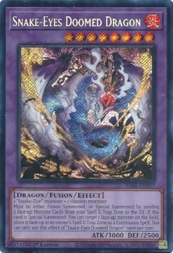 Drago Condannato Occhi di Serpente
