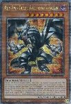 Drago Metallico Pieno Nero Occhi Rossi