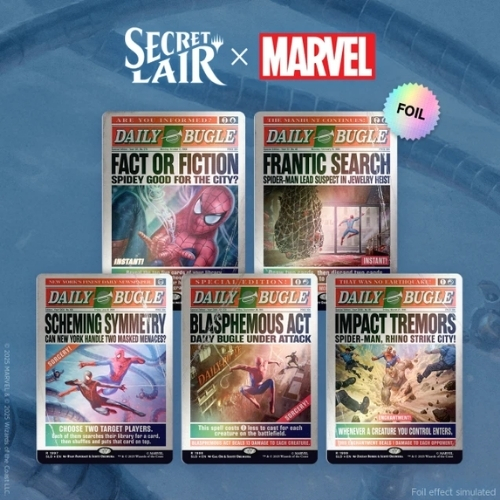 prodotti-magic-mazzi-da-evento: Marvel's Spider-Man Superdrop: Daily Bugle Breaking News - Sigillato