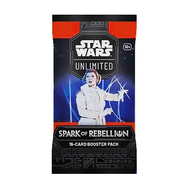 bustine-singole: Star Wars: Unlimited - Scintilla di Ribellione Bustina