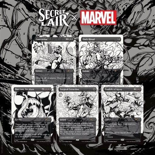 prodotti-magic-mazzi-da-evento: Secret Lair x Marvel's Spider-Man Superdrop: Venom Unleashed (Inks)