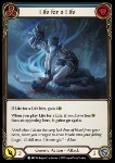 Life for a Life (Blue)