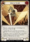 Ode to Wrath