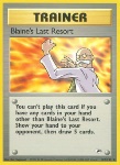 Blaine's Last Resort