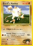 Brock's Mankey (Fidget)