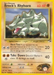 Brock's Rhyhorn (Horn Toss)