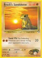 Brock's Sandshrew (Sand Pit)