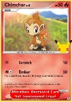 Chimchar Lv.8 (Oversized)