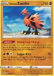 Zapdos di Galar 