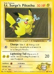 Lt. Surge's Pikachu