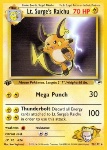 Lt. Surge's Raichu
