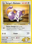 Lt. Surge's Rattata