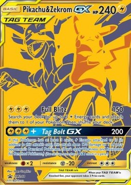 Pikachu & Zekrom GX (GX Alleati)