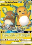 Raichu & Alolan Raichu GX (GX Alleati)