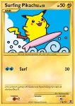 Surfing Pikachu Lv.13
