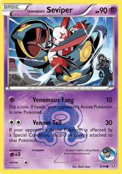 Team Aqua's Seviper 
