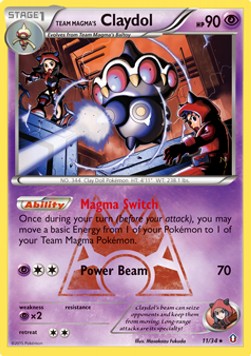 Team Magma's Claydol 