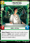 Mon Mothma, Voce Della Ribellione