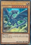 Drago Bianco Occhi Blu