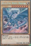 Drago Bianco Occhi Blu