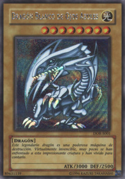 Drago Bianco Occhi Blu