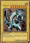 Drago Bianco Occhi Blu