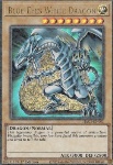 Drago Bianco Occhi Blu