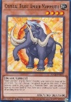 Bestia Cristallo Mammut Ambra
